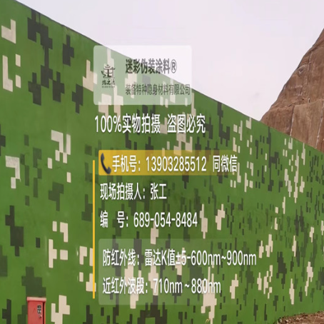 舒兰专业承接园区围墙迷彩喷涂、